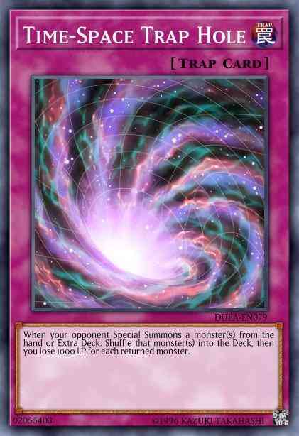 Time-Space Trap Hole - PGL3-EN039 - Gold Secret Rare - 1st Edition