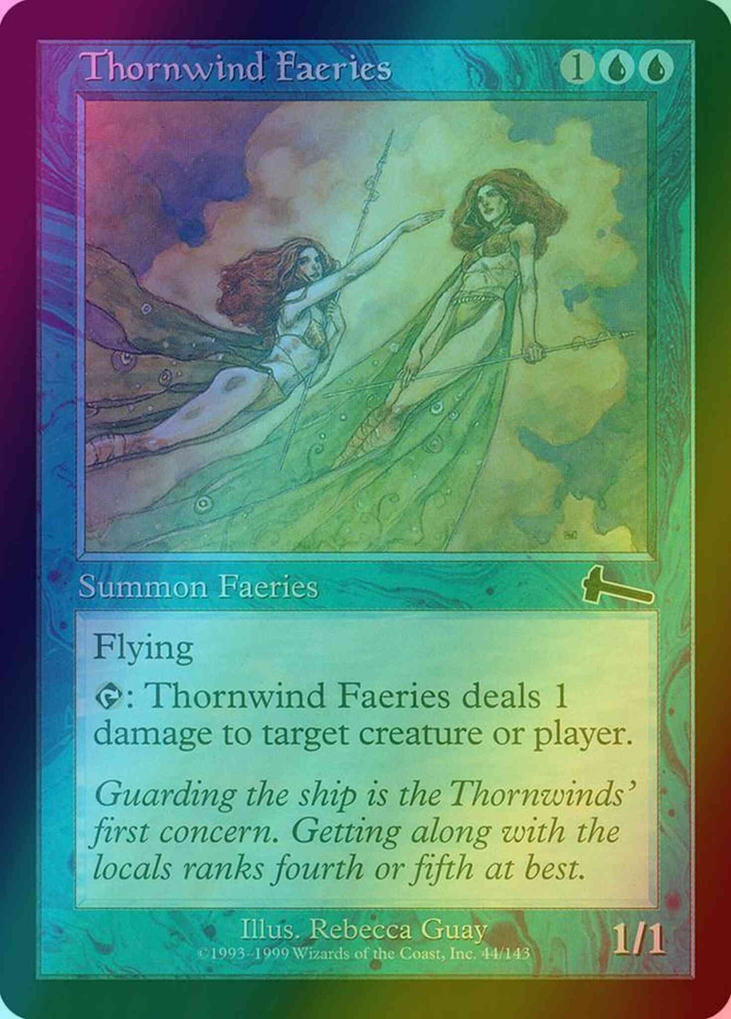 Thornwind Faeries [44] [Urza's Legacy] [Foil]