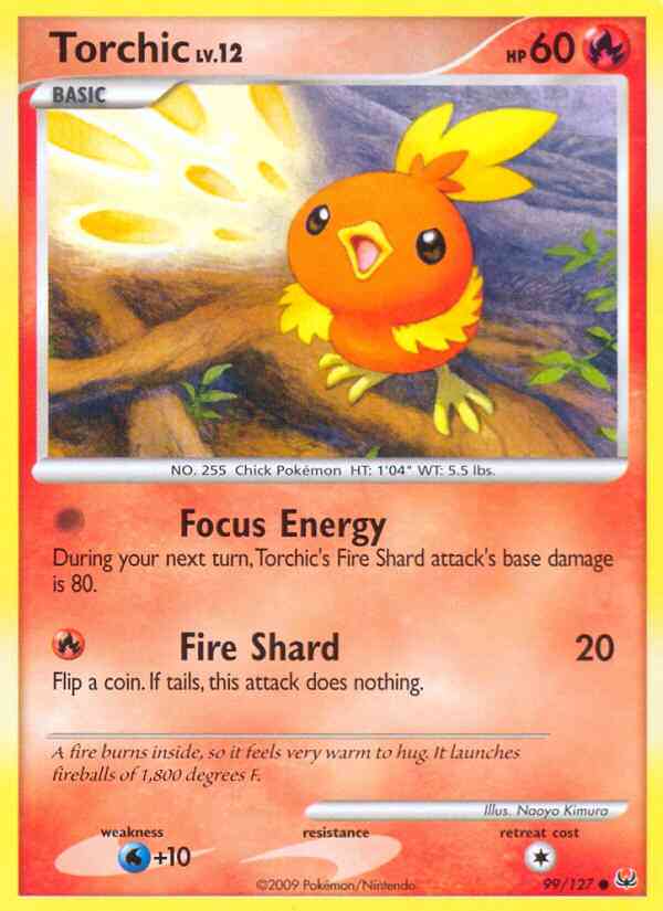Torchic - 99/127 - Common [pl1-99] [Non-Holo]