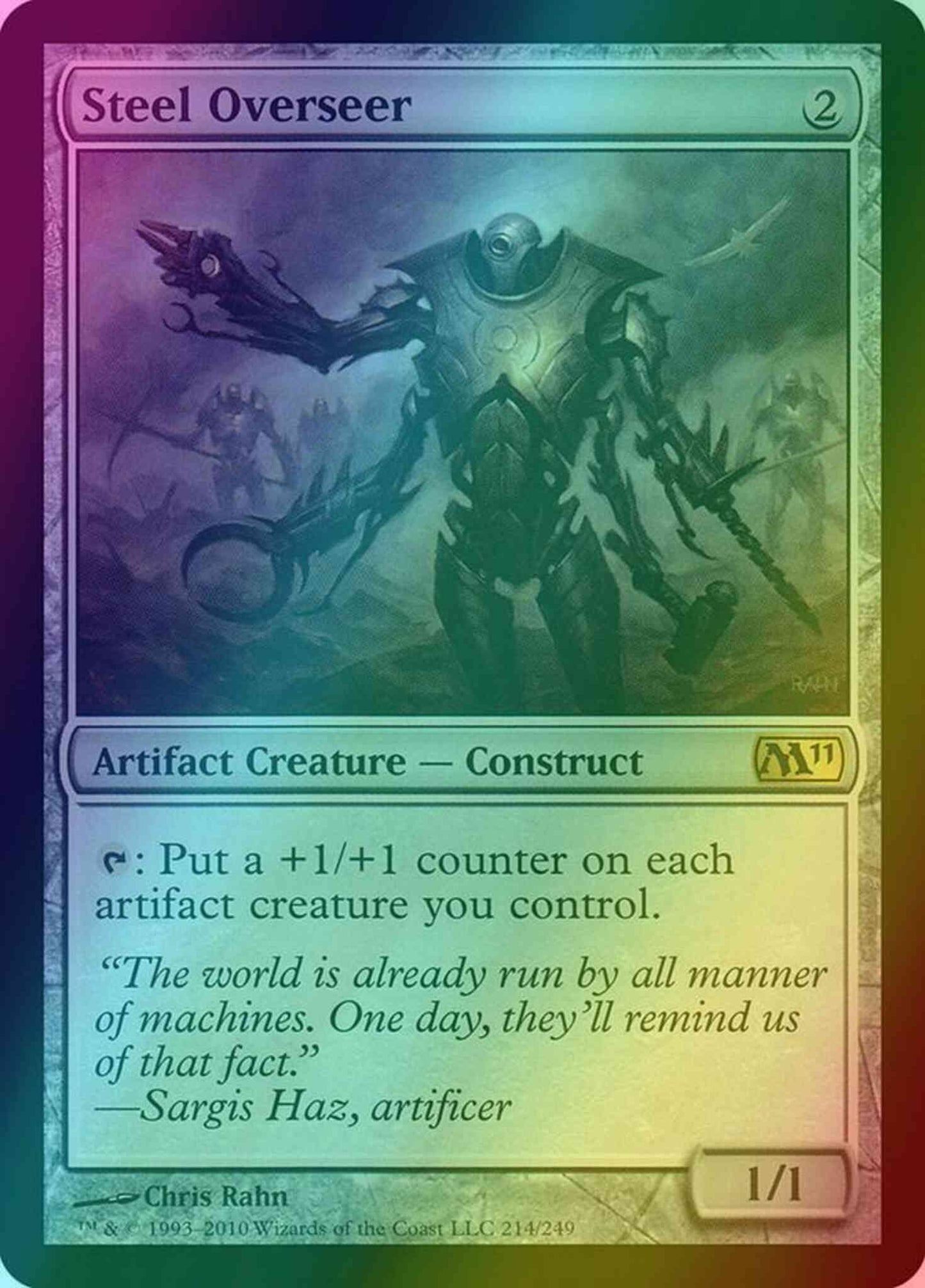 Steel Overseer [214] [Magic 2011] [Foil]