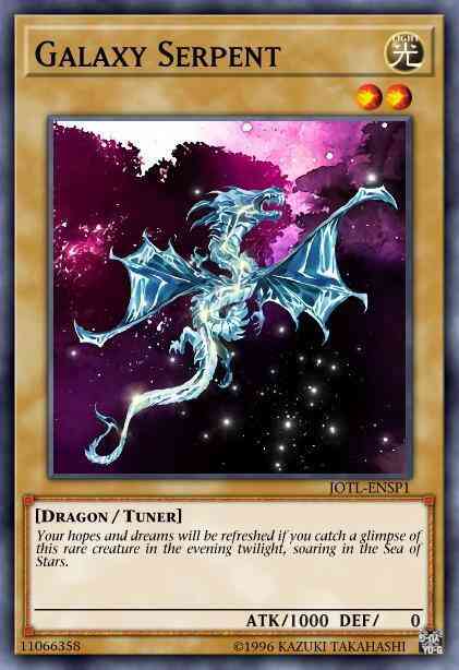 Galaxy Serpent - JOTL-EN000 - Super Rare - 1st Edition