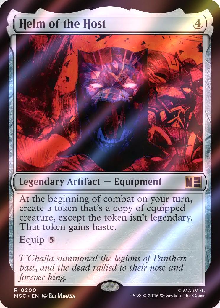 Helm of the Host [200] [Marvel Super Heroes: Commander] [Surge Foil]