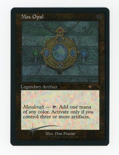 Mox Opal — Retro Frame|Dan Frazier|Etched Foil — ID 18367