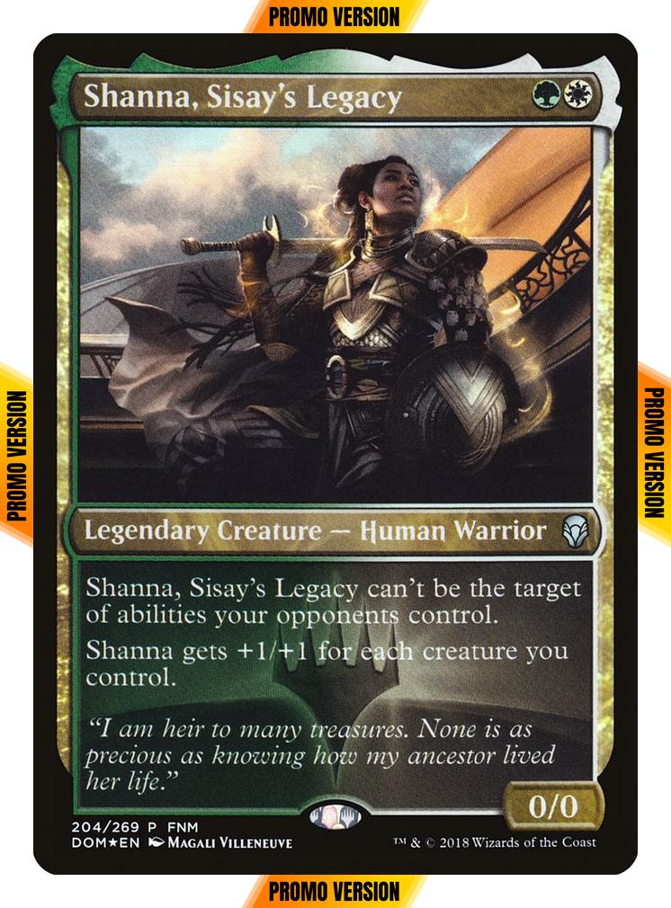 Shanna, Sisay's Legacy [204] [FNM] [Dominaria Promos] [Foil]