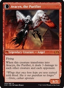Archangel Avacyn // Avacyn, the Purifier [5] [Shadows over Innistrad] [Non-Foil]