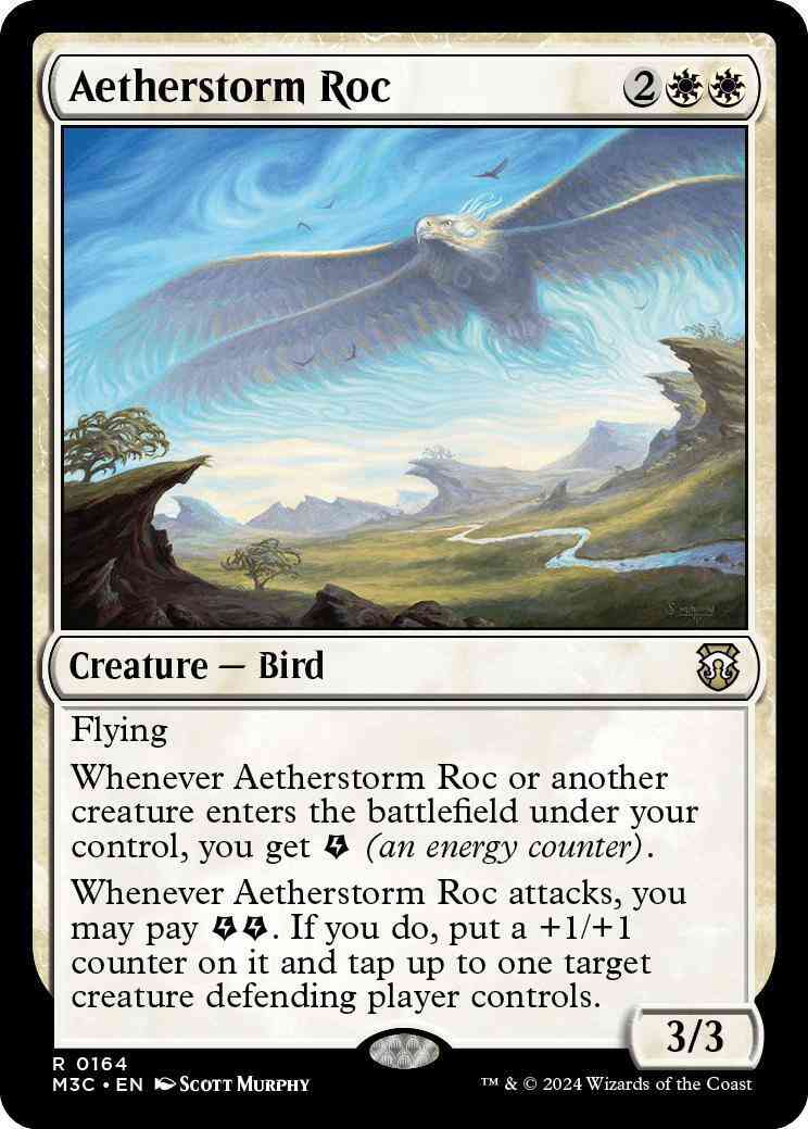 Aetherstorm Roc [164] [Modern Horizons 3: Commander] [Non-Foil]