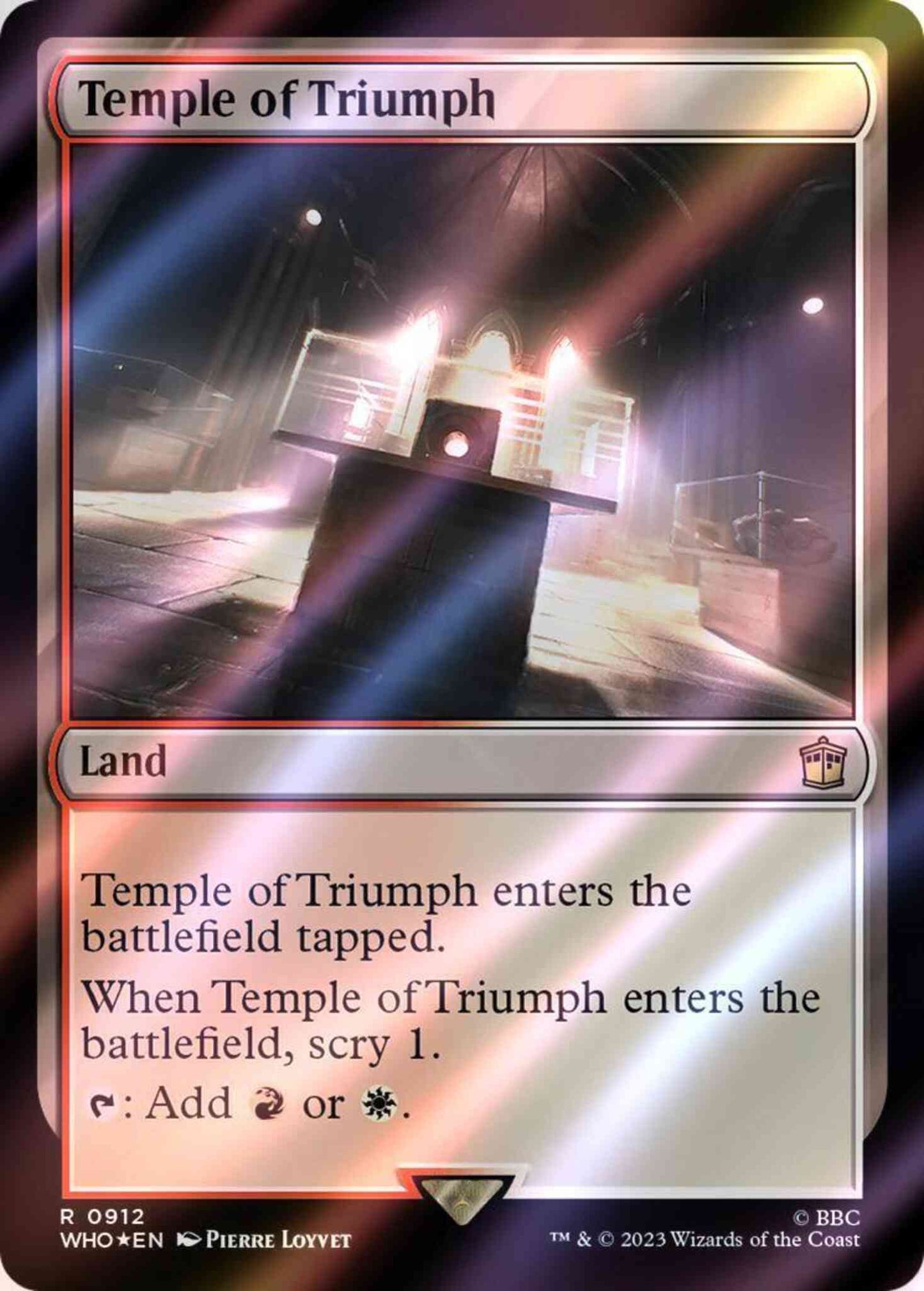 Temple of Triumph [912] [Universes Beyond: Doctor Who] [Surge Foil]