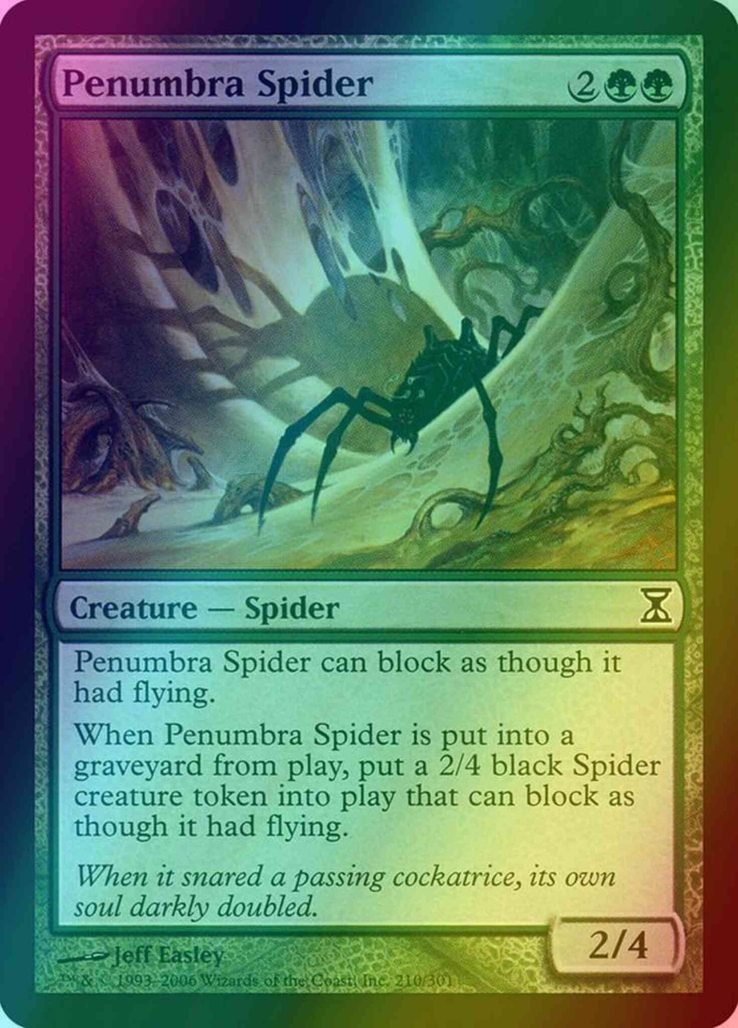 Penumbra Spider [210] [Time Spiral] [Foil]