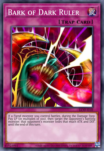 Bark of Dark Ruler - LOD-010 - Common - 1st Edition