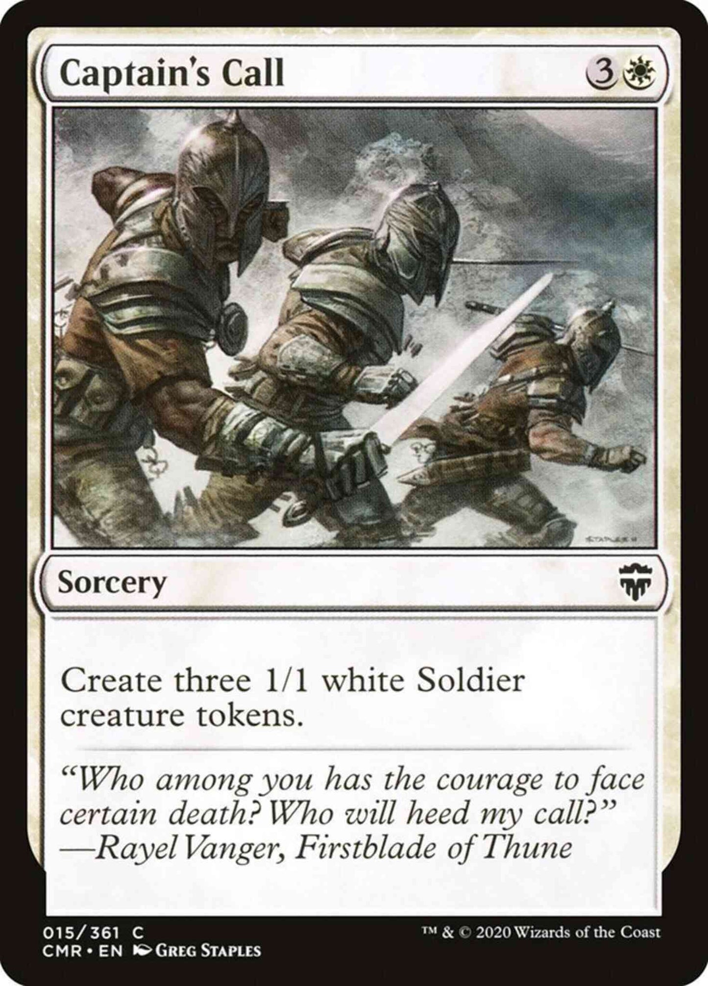 Captain's Call [15] [Commander Legends] [Non-Foil]