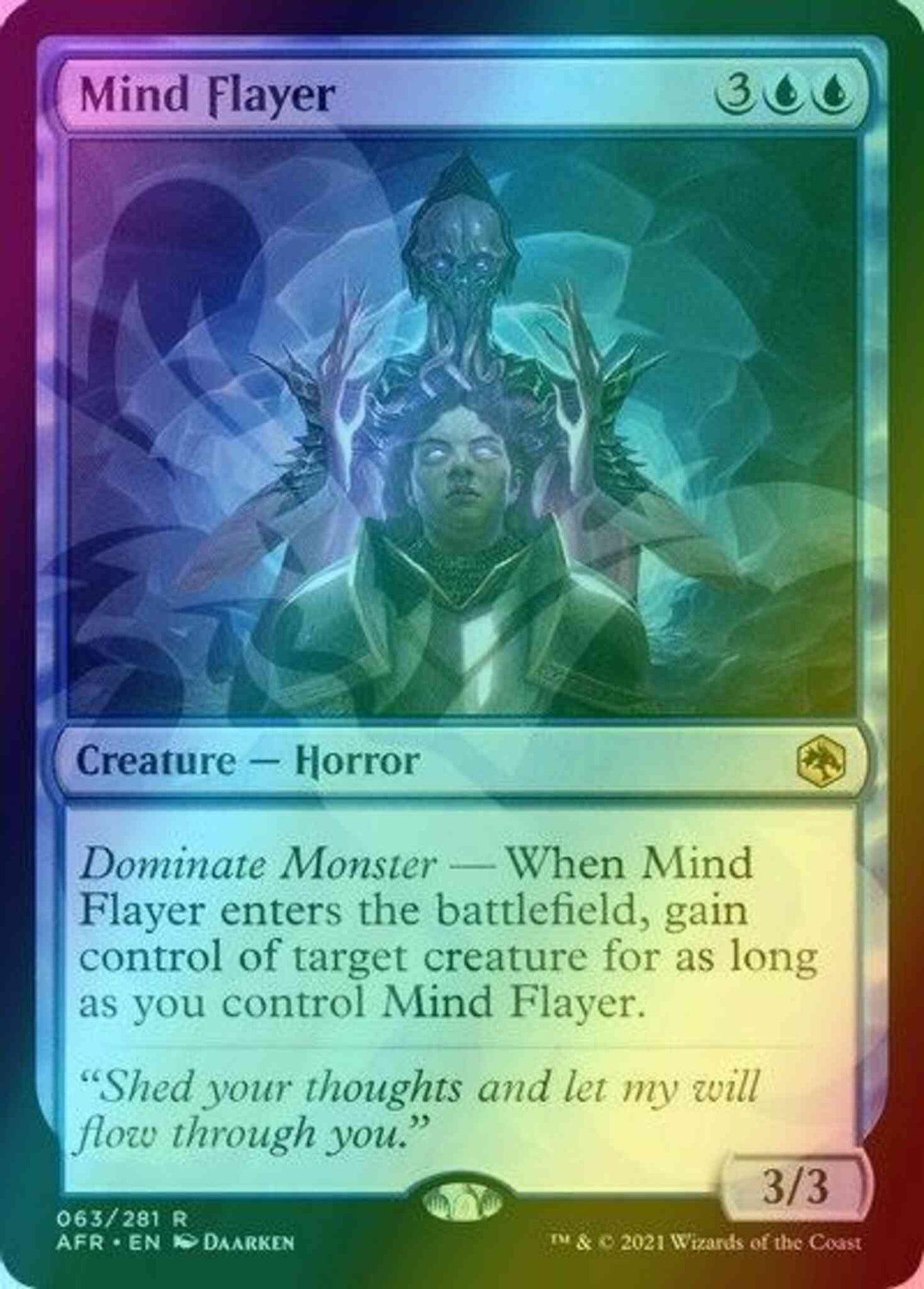 Mind Flayer [63x] [Ampersand] [Adventures in the Forgotten Realms Promos] [Foil]
