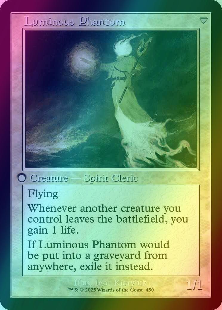 Lunarch Veteran // Luminous Phantom [450] [Retro Frame] [Innistrad Remastered] [Foil]