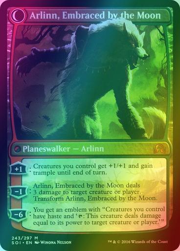 Arlinn Kord // Arlinn, Embraced by the Moon [243s] [Shadows over Innistrad Promos] [Foil]
