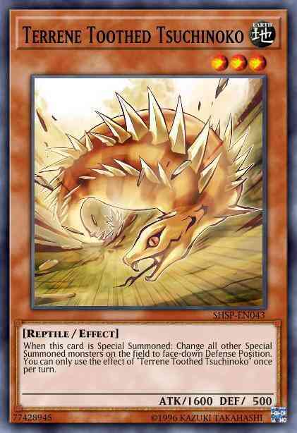 Terrene Toothed Tsuchinoko - SHSP-EN043 - Common - 1st Edition