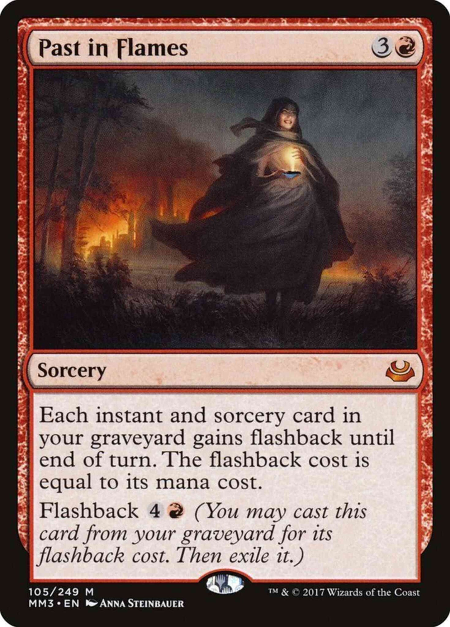 Past in Flames [105] [Modern Masters 2017] [Non-Foil]