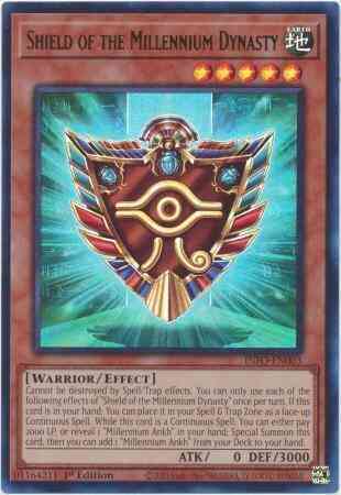 Shield of the Millennium Dynasty - INFO-EN003 - Ultra Rare - 1st Edition