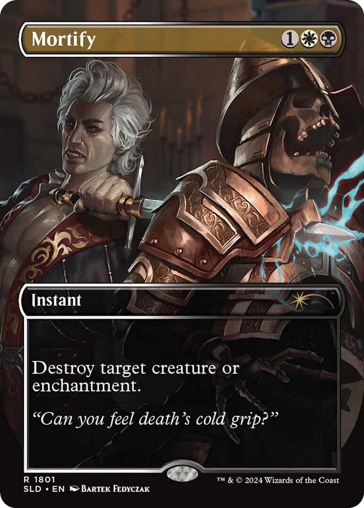 Mortify [1801] [Borderless] [Astarion's Thirst] [Secret Lair Drop] [Non-Foil]