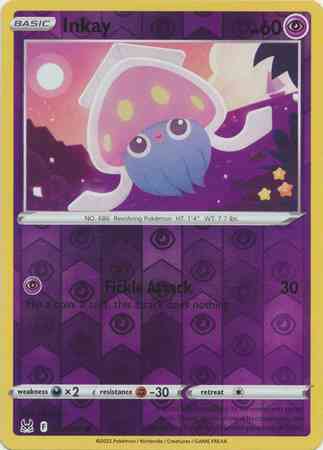 Inkay - 077/196 - Common [swsh11-077] [Reverse Holo]