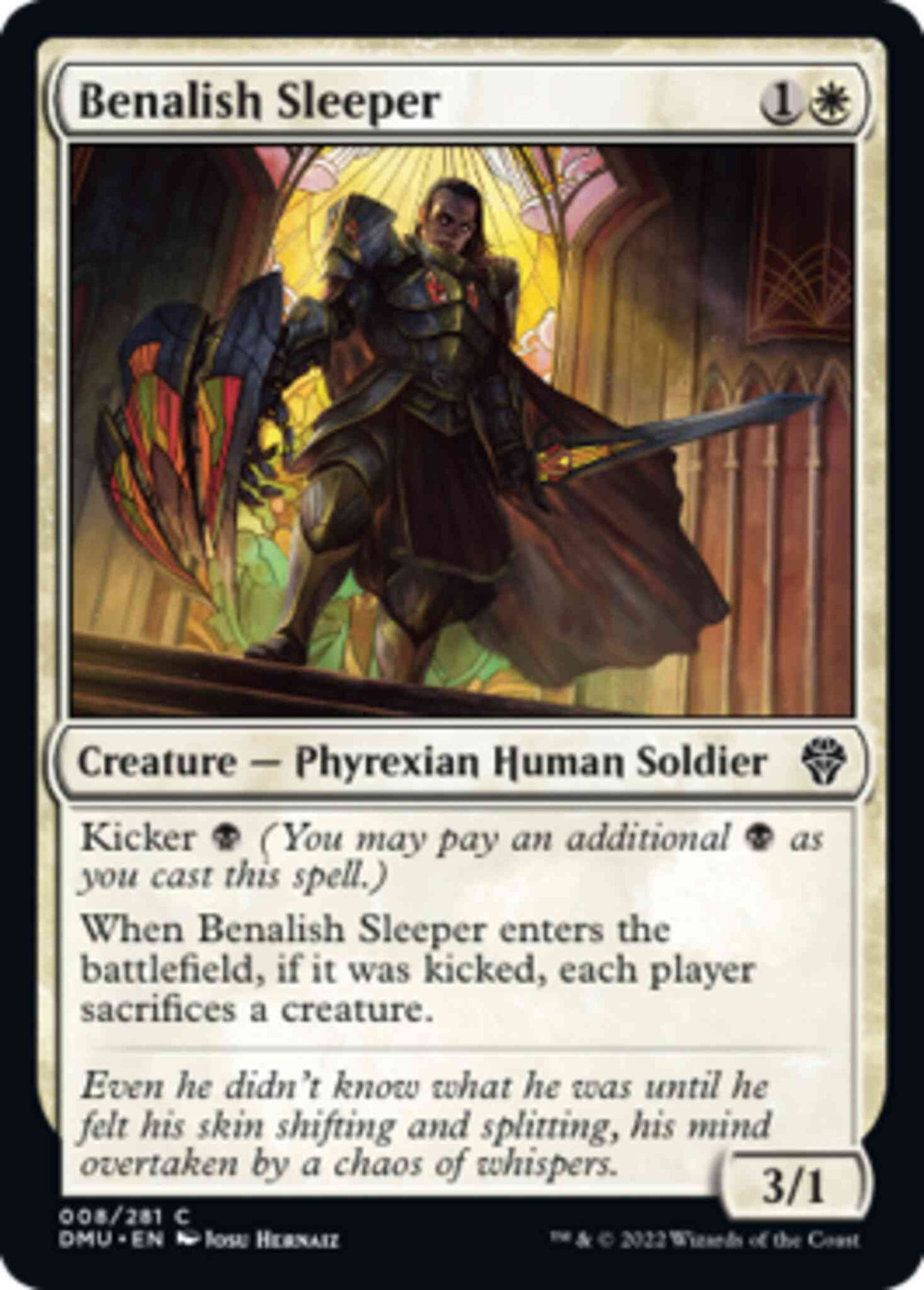 Benalish Sleeper [8] [Dominaria United] [Non-Foil]