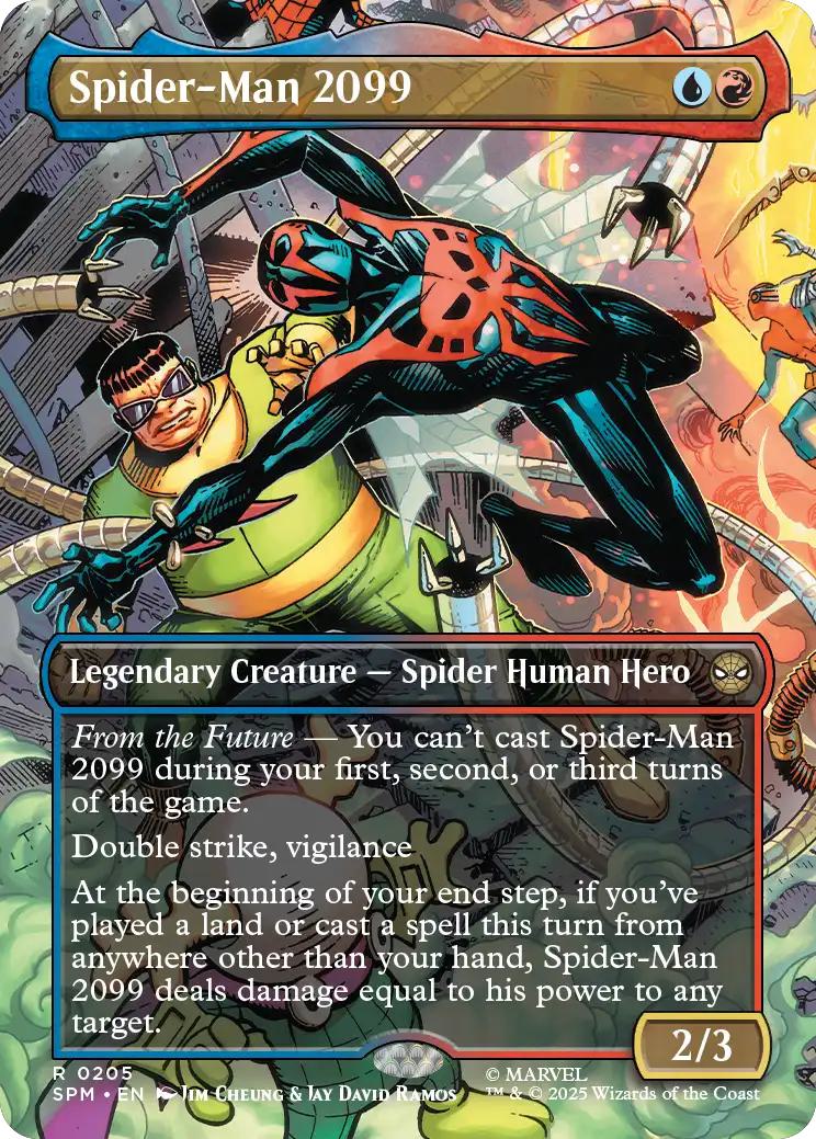 Spider-Man 2099 [205] [Borderless] [Scene] [Marvel's Spider-Man] [Non-Foil]