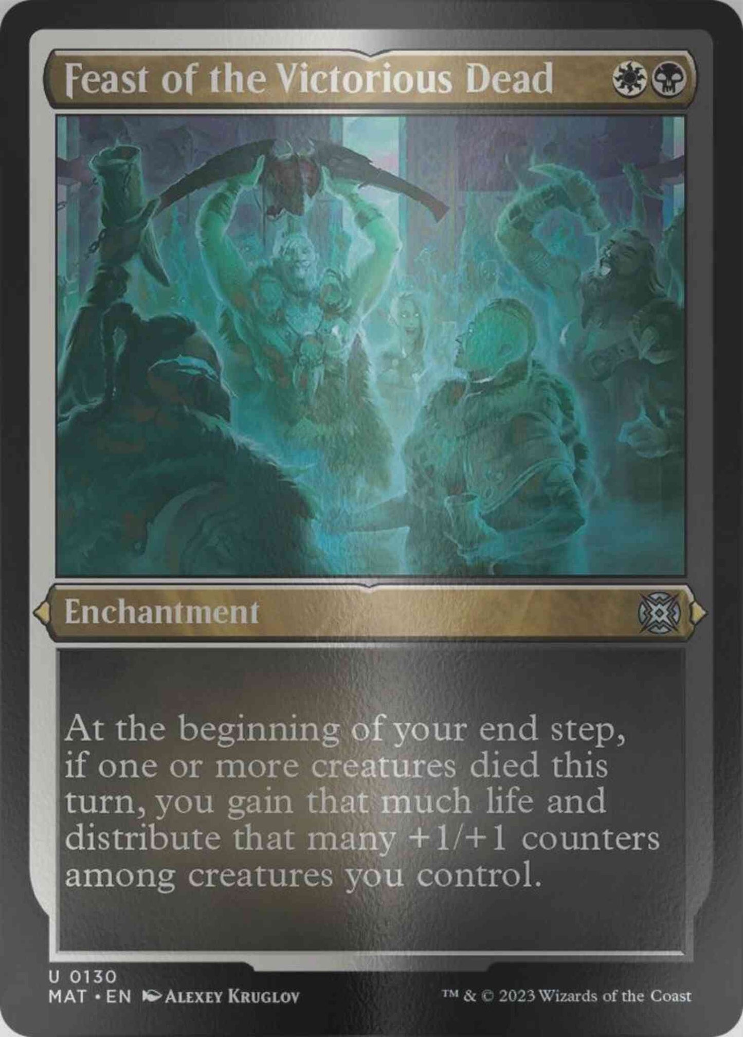 Feast of the Victorious Dead [130] [March of the Machine: The Aftermath] [Etched Foil]