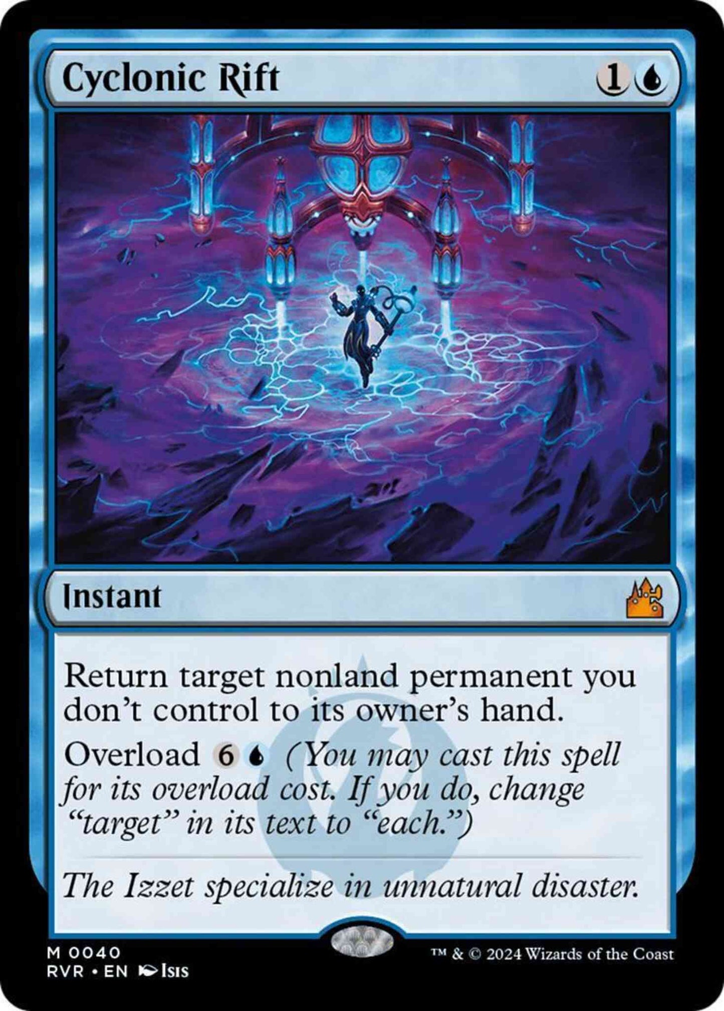 Cyclonic Rift [40] [Ravnica Remastered] [Non-Foil]