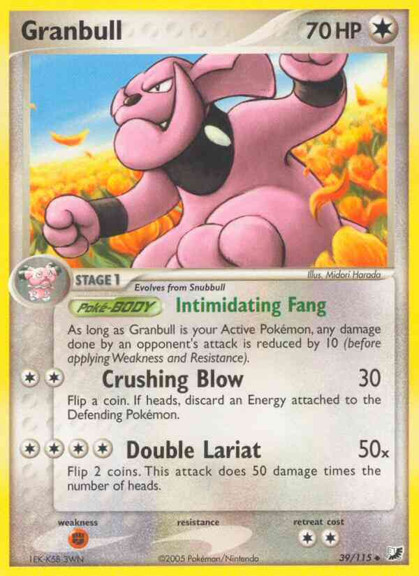 Granbull - 39/115 - Uncommon [ex10-39] [Non-Holo]