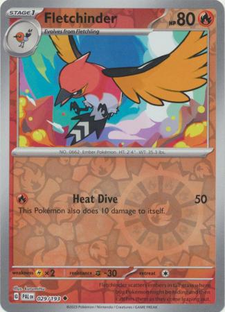 Fletchinder - 029/193 - Uncommon [sv02-029] [Reverse Holo]