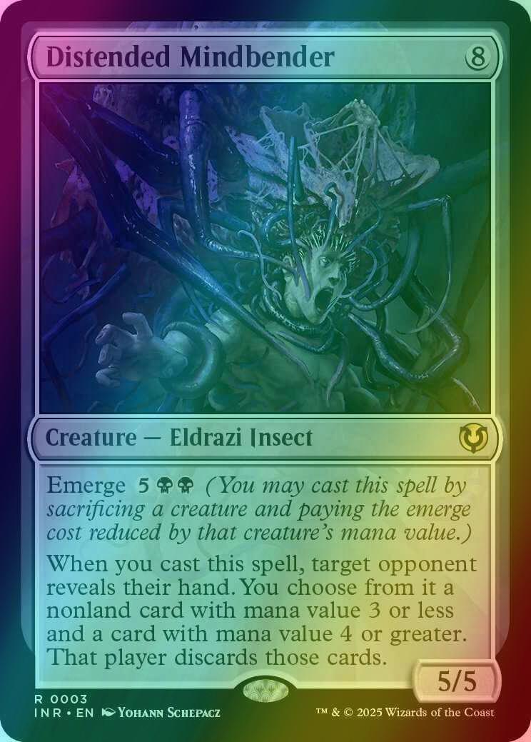 Distended Mindbender [3] [Innistrad Remastered] [Foil]
