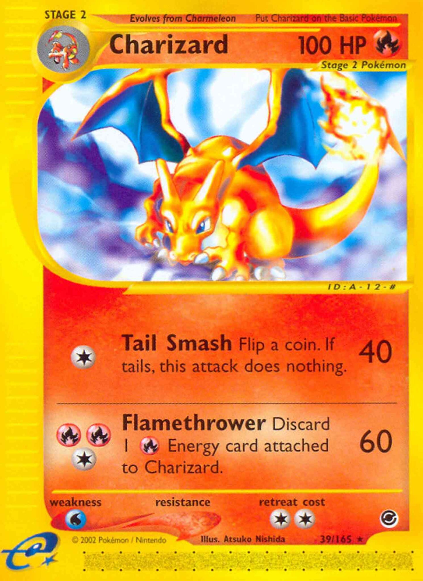 Charizard - 39/165 - Rare [ecard1-39] [Non-Holo]