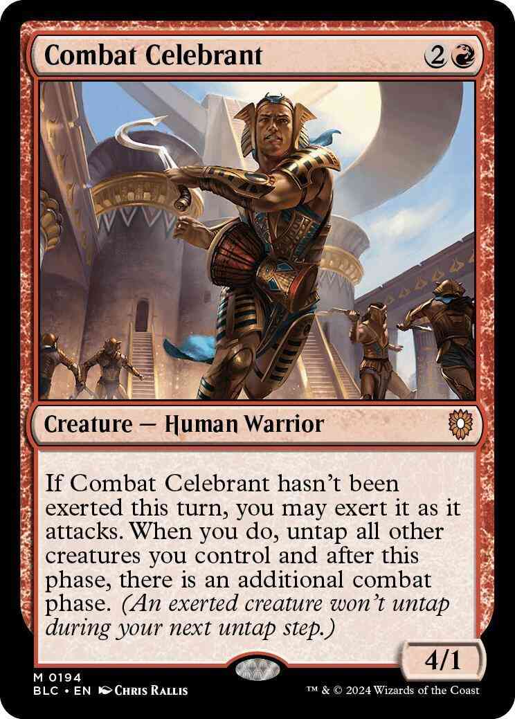 Combat Celebrant [194] [Bloomburrow: Commander] [Non-Foil]