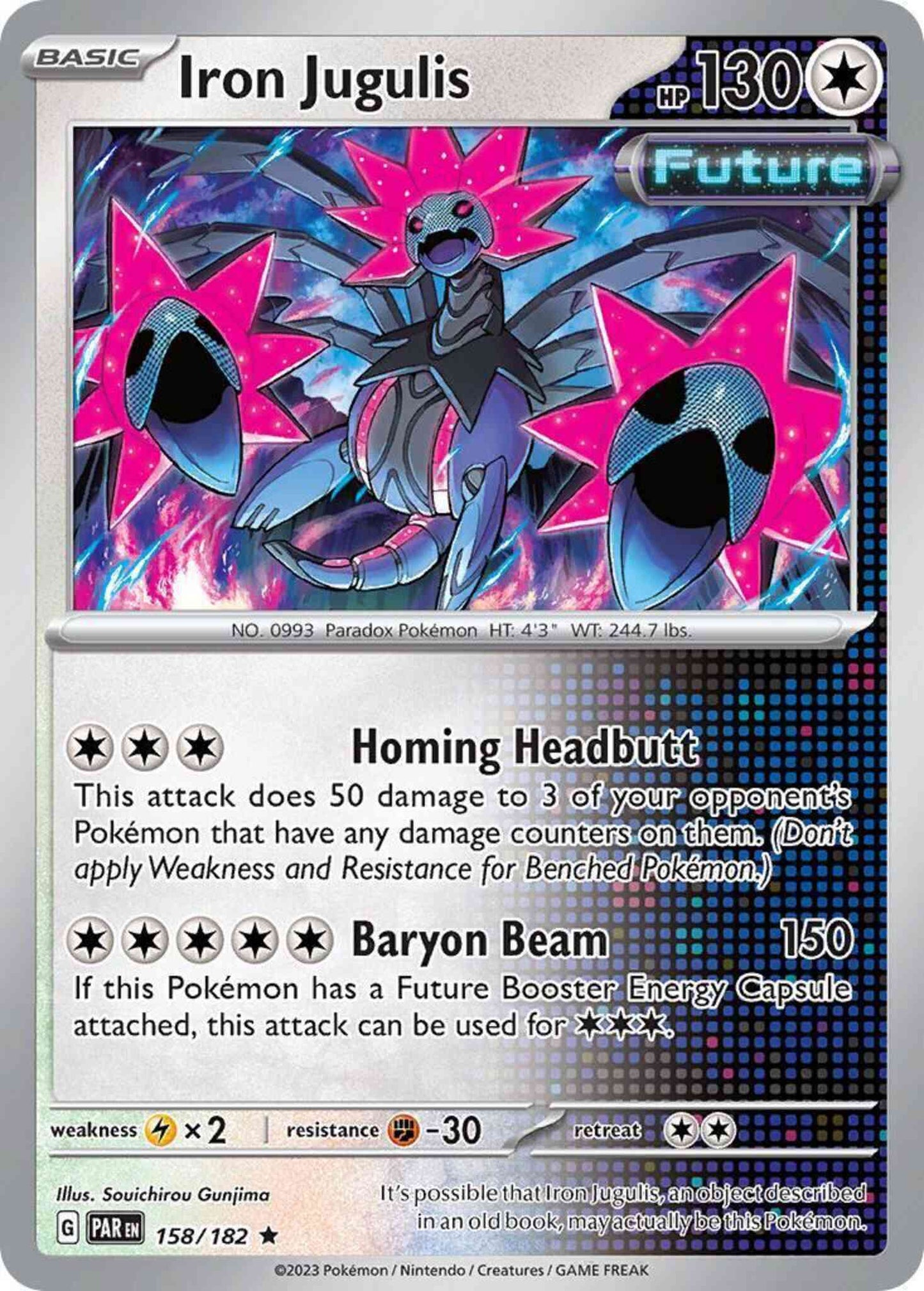 Iron Jugulis - 158/182 - Rare [sv04-158] [Holo]