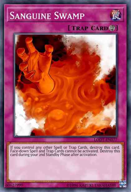 Sanguine Swamp - LODT-EN077 - Common - 1st Edition