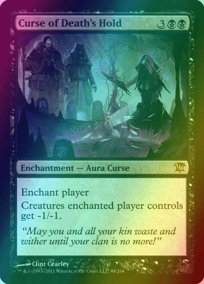 Curse of Death's Hold [94] [Innistrad] [Foil]