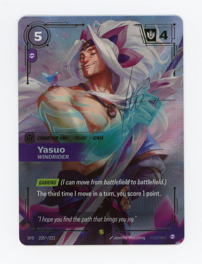 Yasuo, Windrider — Signature|Foil — ID 19925