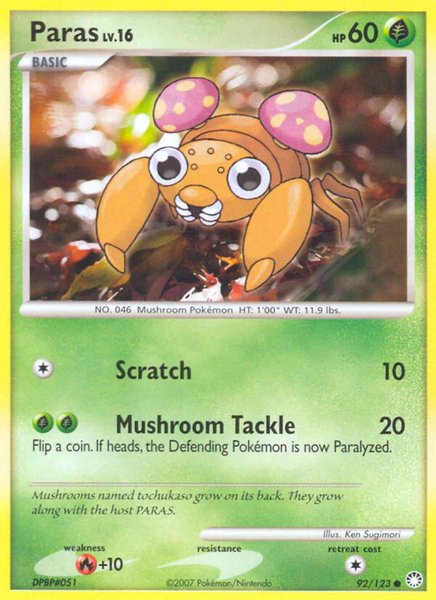 Paras - 92/123 - Common [dp2-92] [Non-Holo]