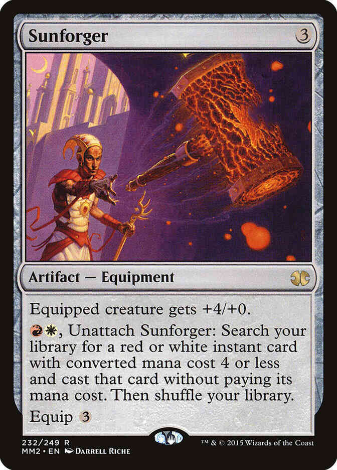 Sunforger [232] [Modern Masters 2015] [Non-Foil]