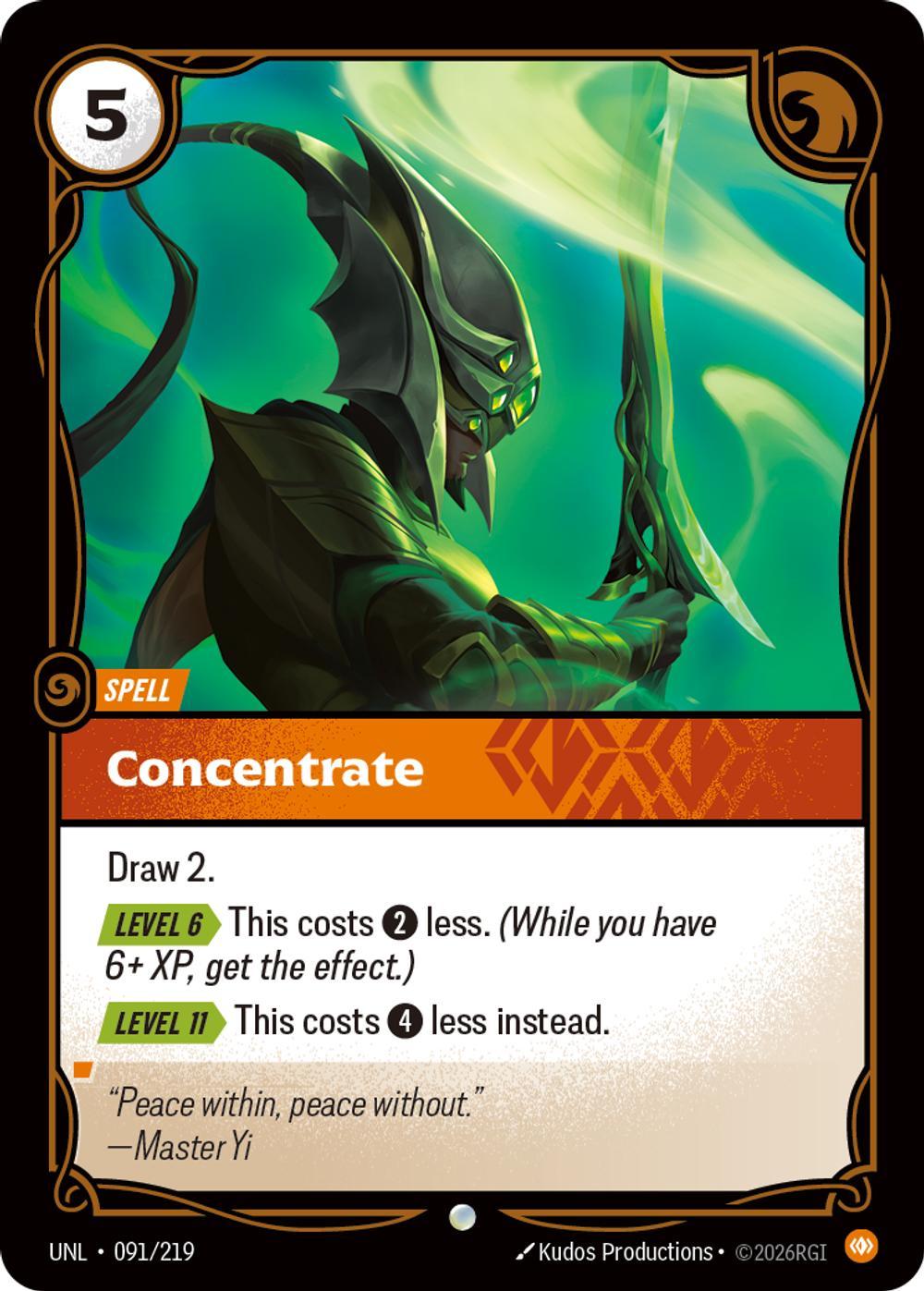 Concentrate - 091/219 [Unleashed] [Non-Foil]