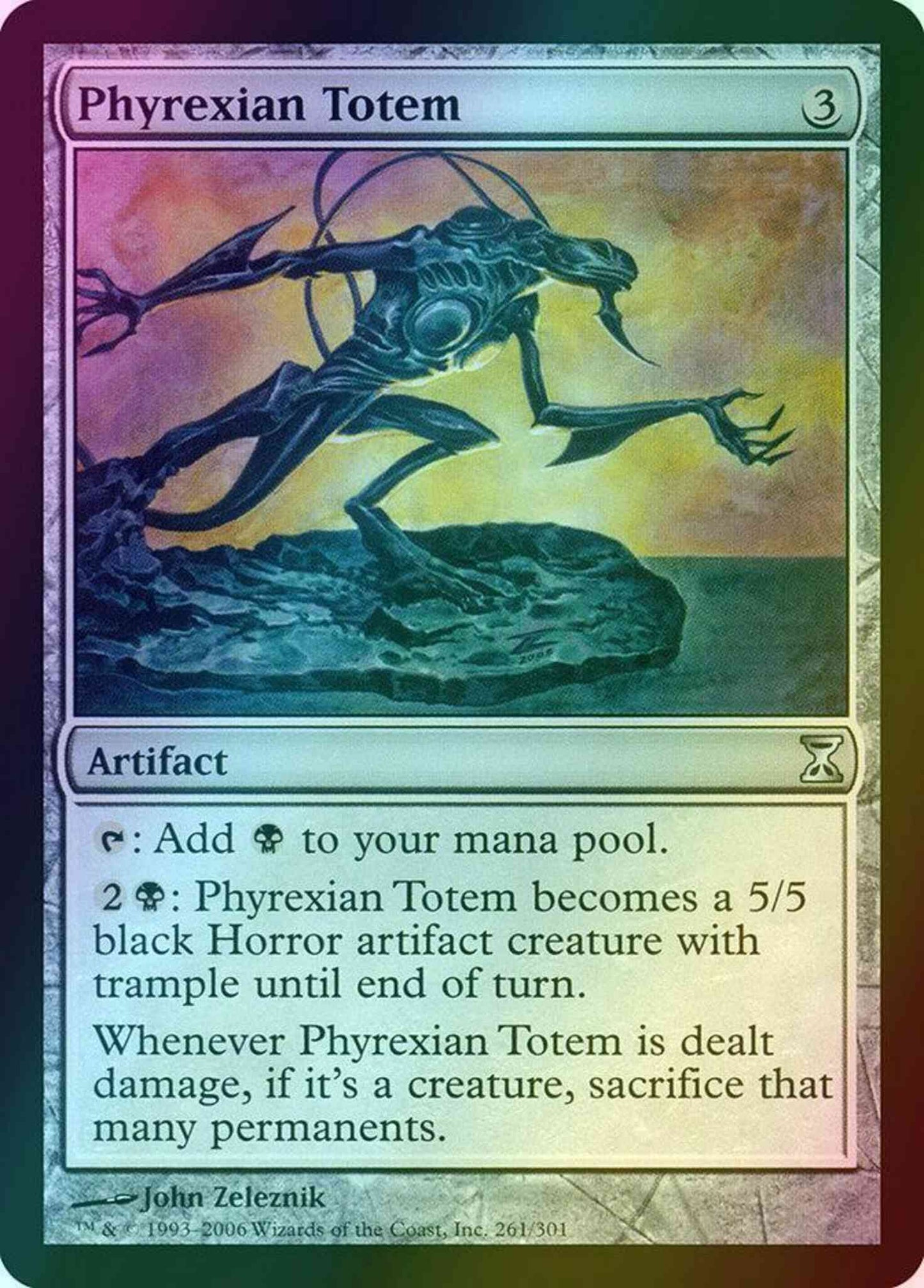 Phyrexian Totem [261] [Time Spiral] [Foil]