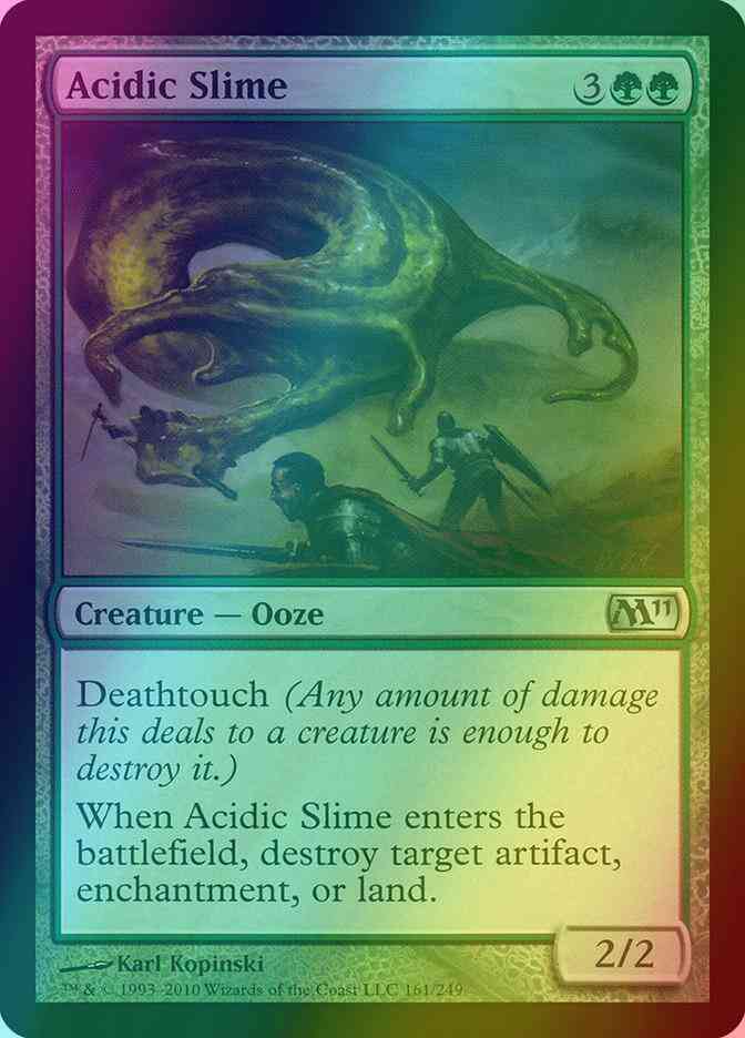 Acidic Slime [161] [Magic 2011] [Foil]