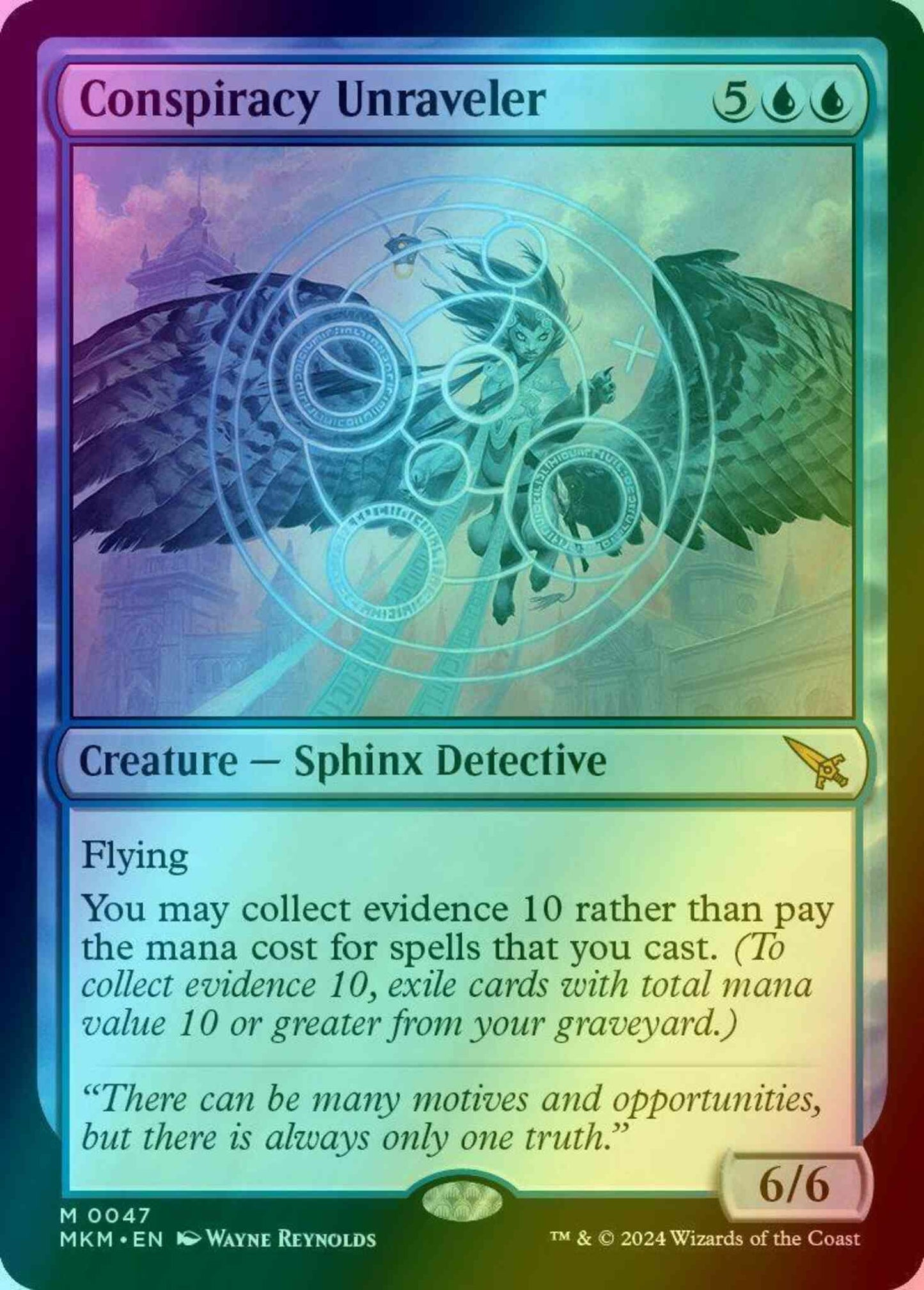 Conspiracy Unraveler [47] [Murders at Karlov Manor] [Foil]
