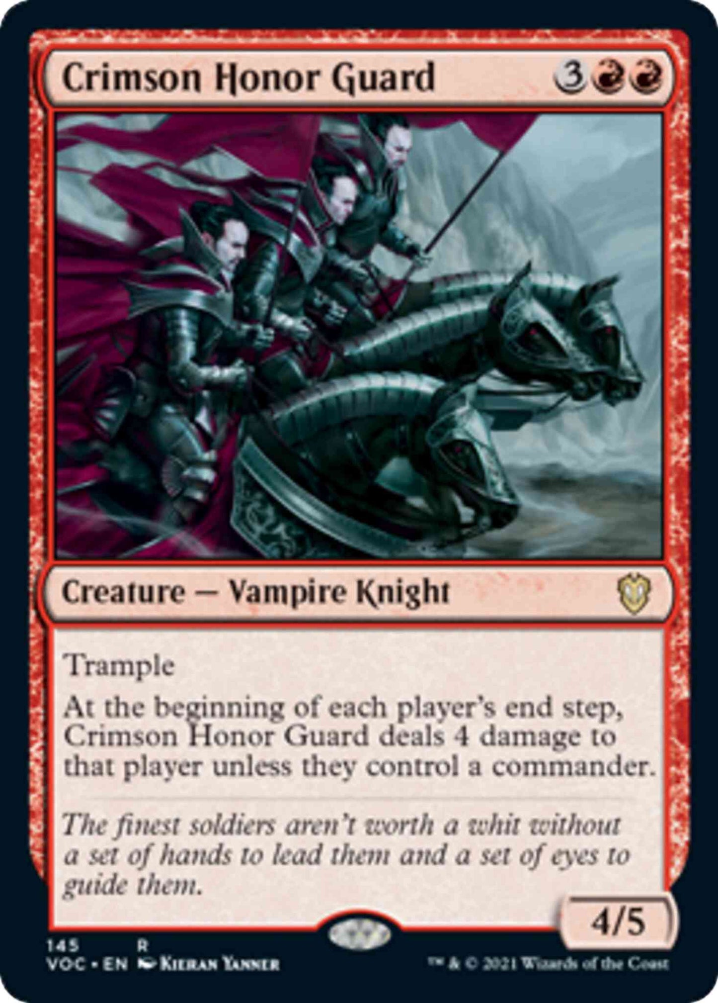 Crimson Honor Guard [145] [Innistrad: Crimson Vow: Commander] [Non-Foil]