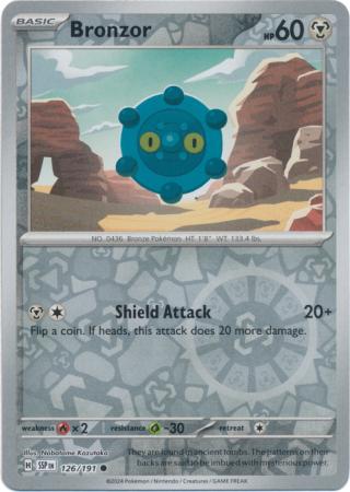 Bronzor - 126/191 - Common [sv08-126] [Reverse Holo]