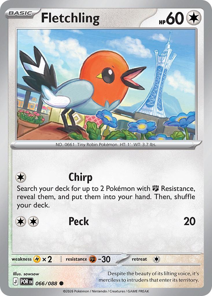 Fletchling - 066/088 - Common [me03-066] [Non-Holo]
