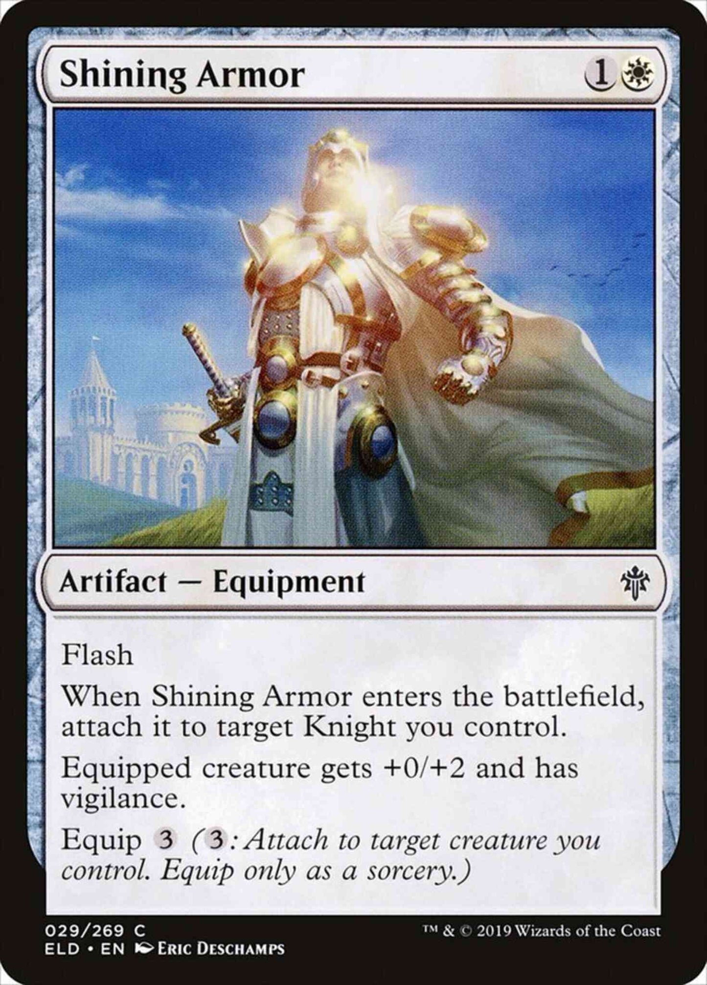 Shining Armor [29] [Throne of Eldraine] [Non-Foil]