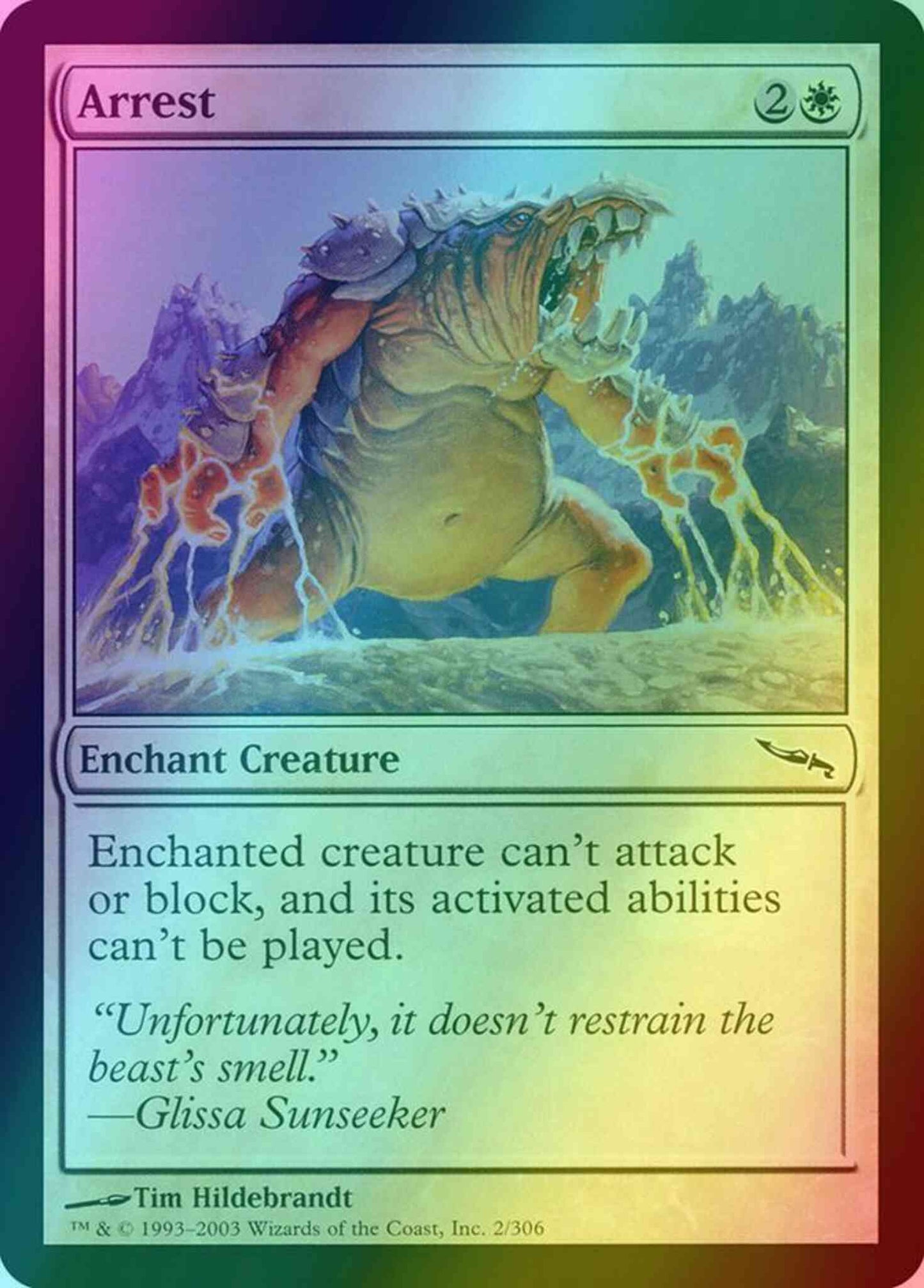 Arrest [2] [Mirrodin] [Foil]