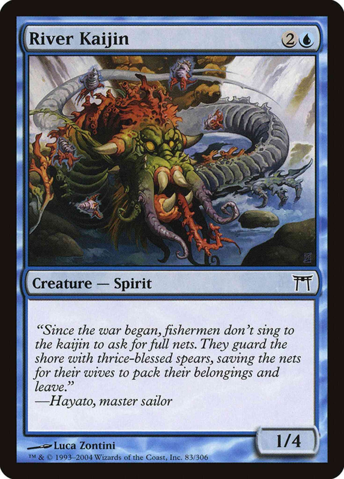 River Kaijin [83] [Champions of Kamigawa] [Non-Foil]