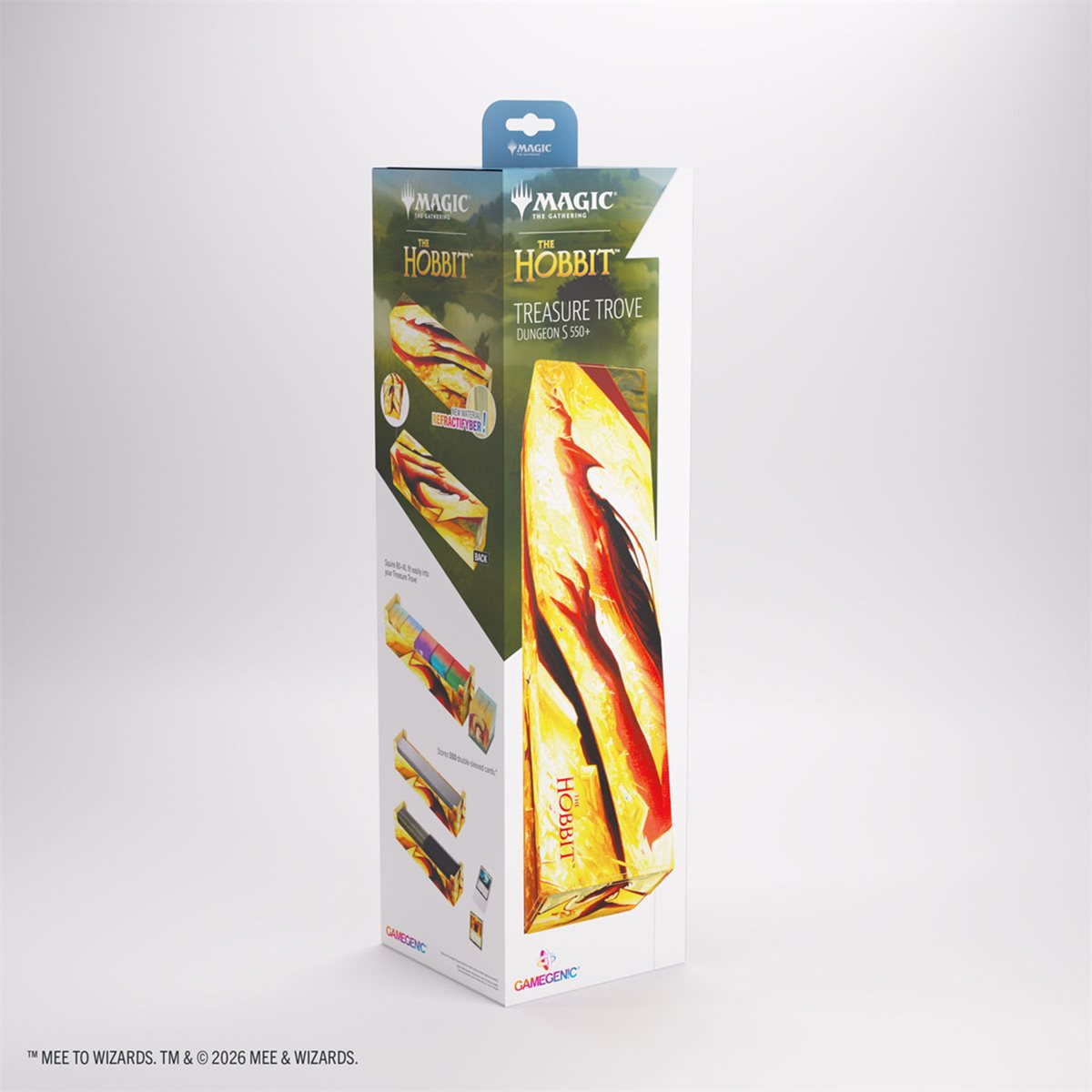 Gamegenic MTG Treasure Trove Deck Box - 100+ -  The Hobbit - The Treasure of Smaug