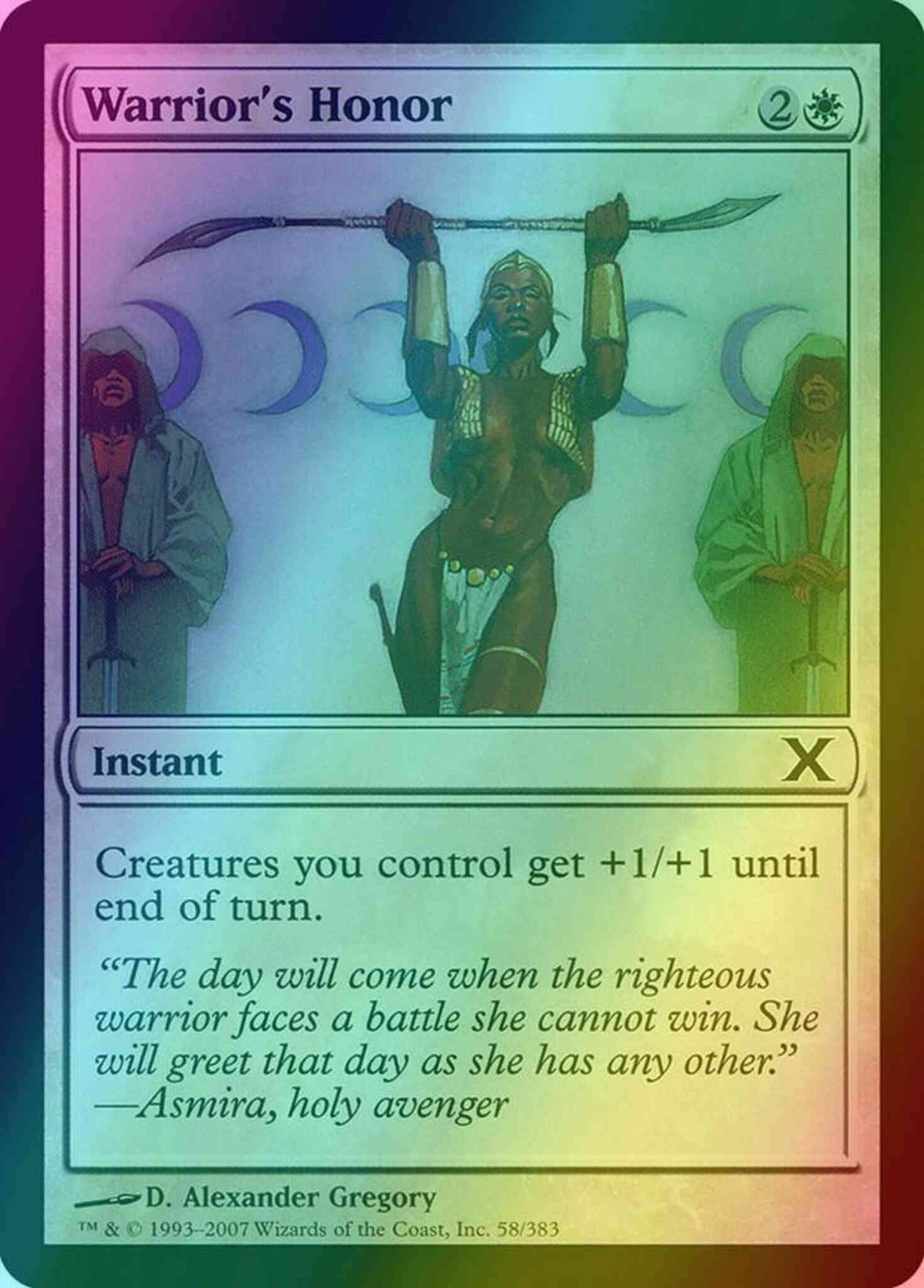 Warrior's Honor [58] [Tenth Edition] [Foil]