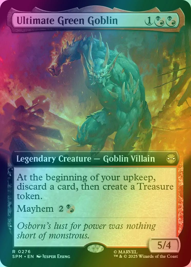 Ultimate Green Goblin [276] [Extended Art] [Marvel's Spider-Man] [Foil]